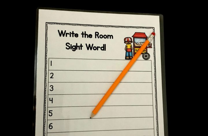 Kindergarten Sight Word Game – Freebie