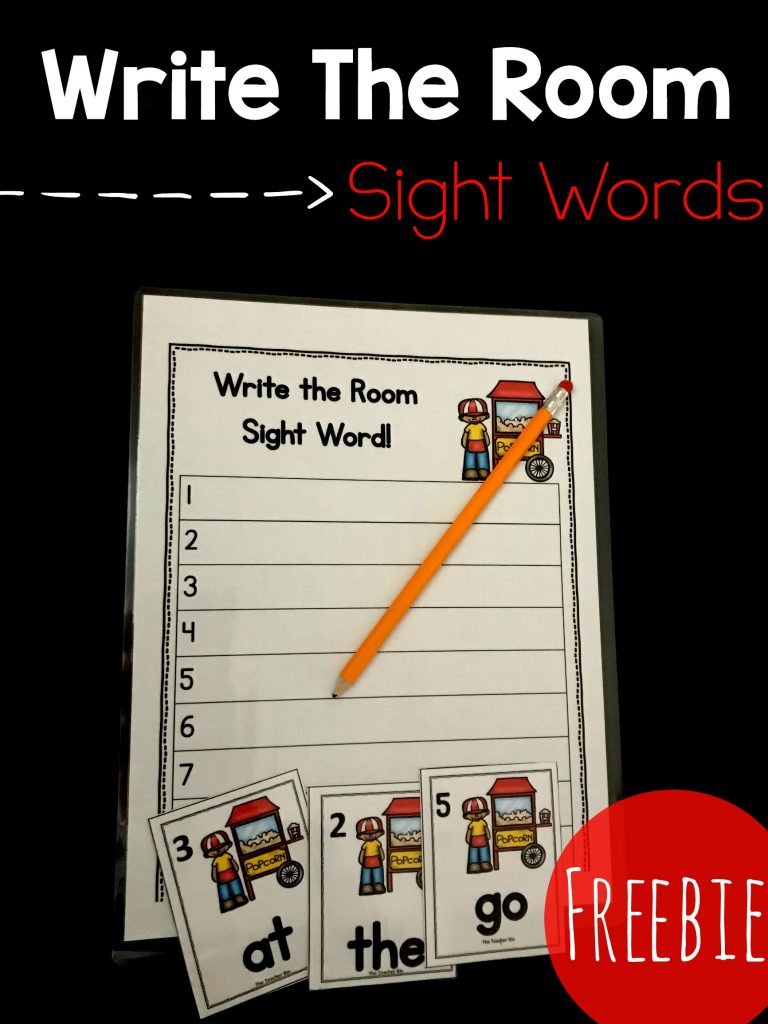 Fun kindergarten sight word game to use in the classroom! This great printable is a great way to get kindergartners up and around the room while learning. 